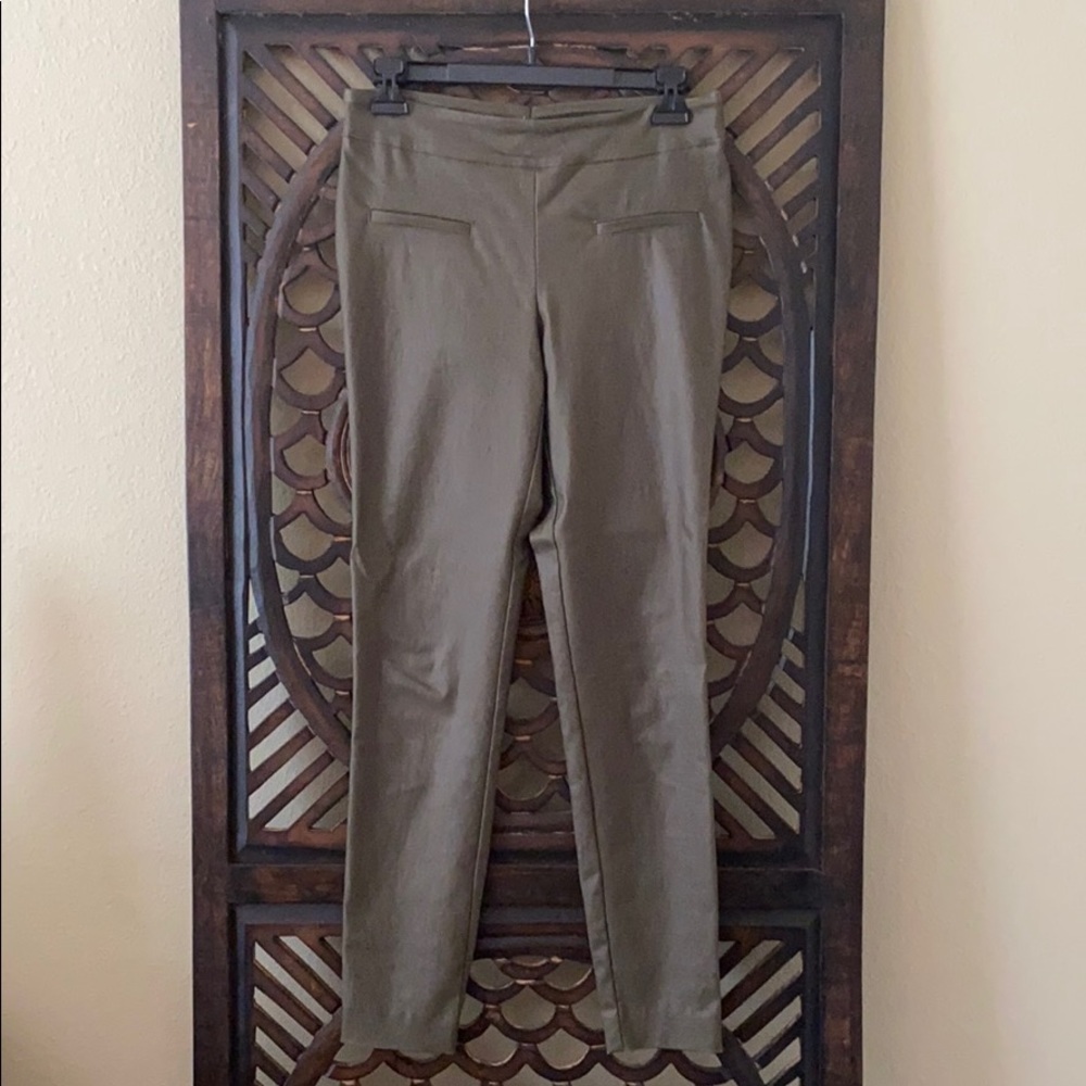 Faux leather pants